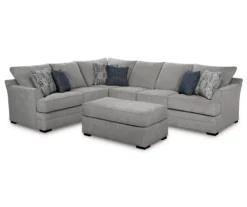 Naples Gray Ottoman -Home Furnishings Store 810451015 810451016 810451017
