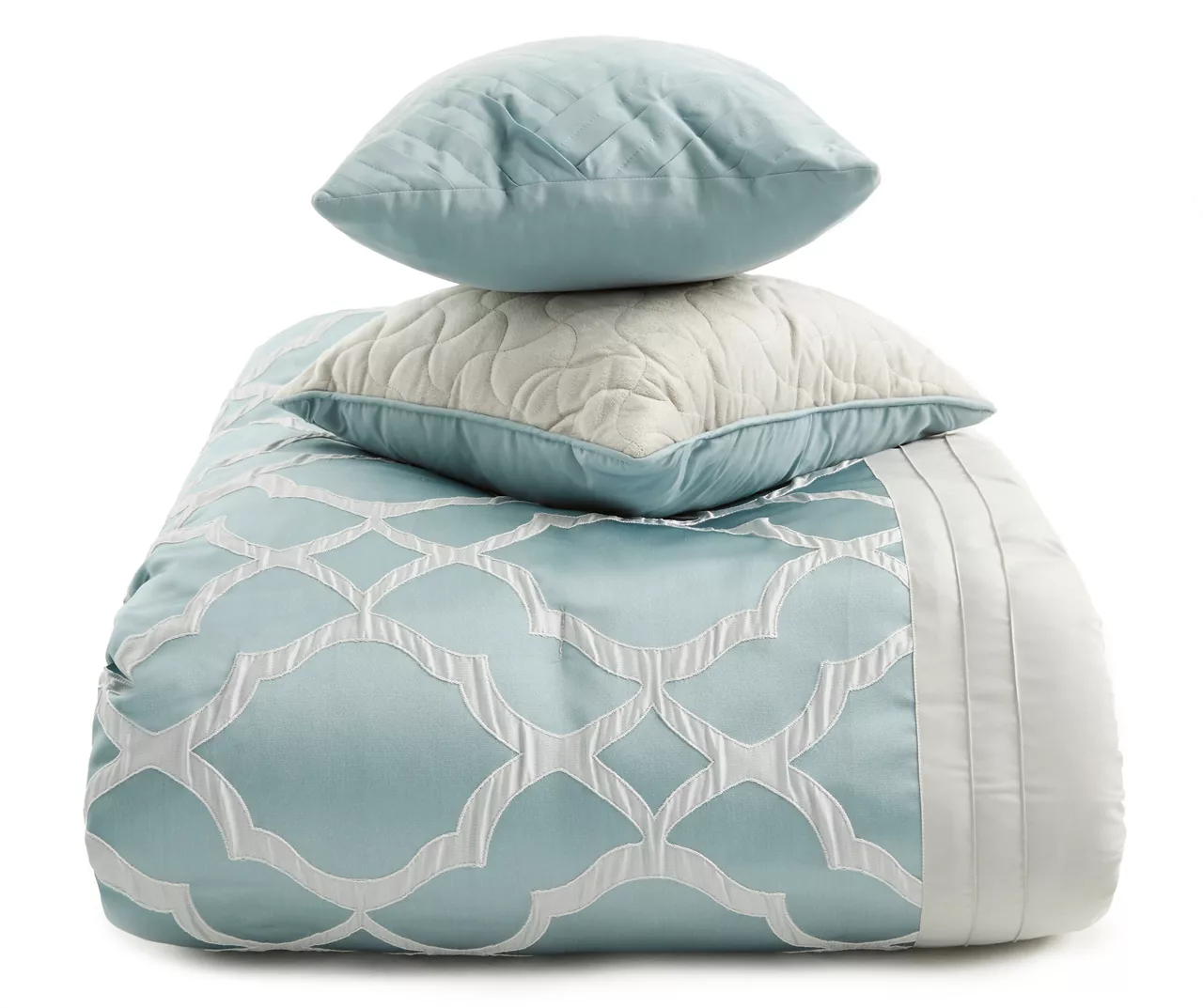 Broyhill Tiago Aqua 8-Piece Comforter Set 4 Broyhill Tiago Aqua 8-Piece Comforter Set - Image 4