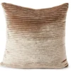 Dune Velvet Pleat Throw Pillow