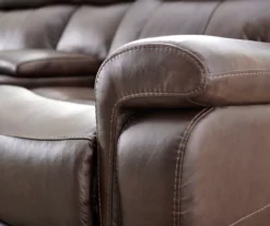 Wellsley Leather Power Reclining Console Loveseat -Home Furnishings Store 810469259 9