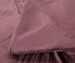 Broyhill Purple Crinkle 5-Piece Comforter Set 11 Broyhill Purple Crinkle 5-Piece Comforter Set -Home Furnishings Store 810477715 4