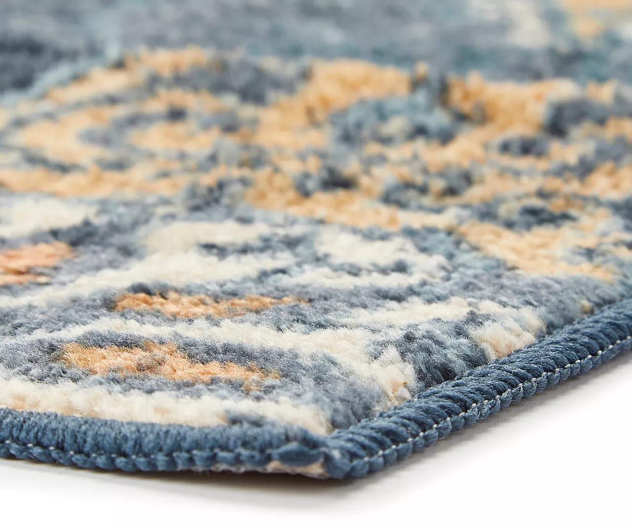 Broyhill Blue Ornamental Area Rug 2 Broyhill Blue Ornamental Area Rug - Image 2