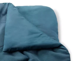 Vittorio Teal & Gray Comforter Set -Home Furnishings Store 810485246 810485247 9