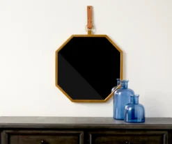 Gold Framed Octagonal Hanging Mirror 9 Gold Framed Octagonal Hanging Mirror -Home Furnishings Store 810498384 2