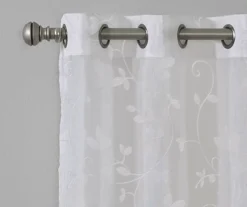 Broyhill Cassandra Floral Sheer Grommet Curtain Panel Pair -Home Furnishings Store 810507480 3