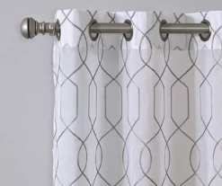Broyhill Geo Sheer Grommet Curtain Panel Pair -Home Furnishings Store 810507511 3