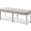 Dimora Tufted Upholstered Footboard Bench