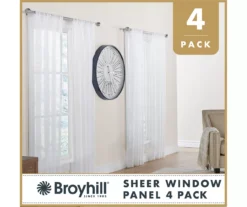 Broyhill Perfect Sheers 4-Piece Curtain Panel Set -Home Furnishings Store 810511113 5