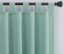 Broyhill Durham Semi-Sheer Textured Tab Top Curtain Panel -Home Furnishings Store 810511393 1