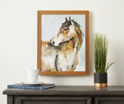 Brown Horse Framed Plaque -Home Furnishings Store 810515530 2