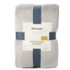 Gray Twin/Full Velvet Plush Blanket