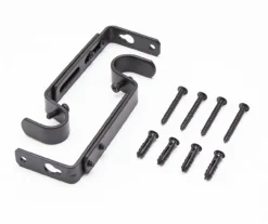 Legacy Black Adjustable Curtain Rod Brackets, 2-Pack -Home Furnishings Store 810524279 8