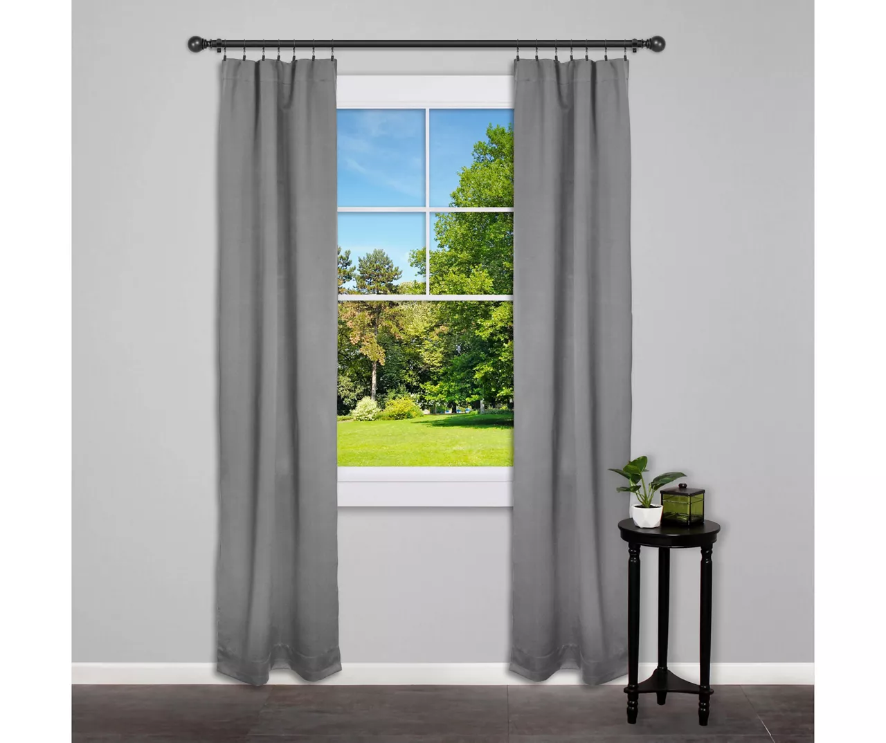 Legacy Brown & Black Curtain Rod Clip Rings, 14-Pack 4 Legacy Brown & Black Curtain Rod Clip Rings, 14-Pack - Image 4