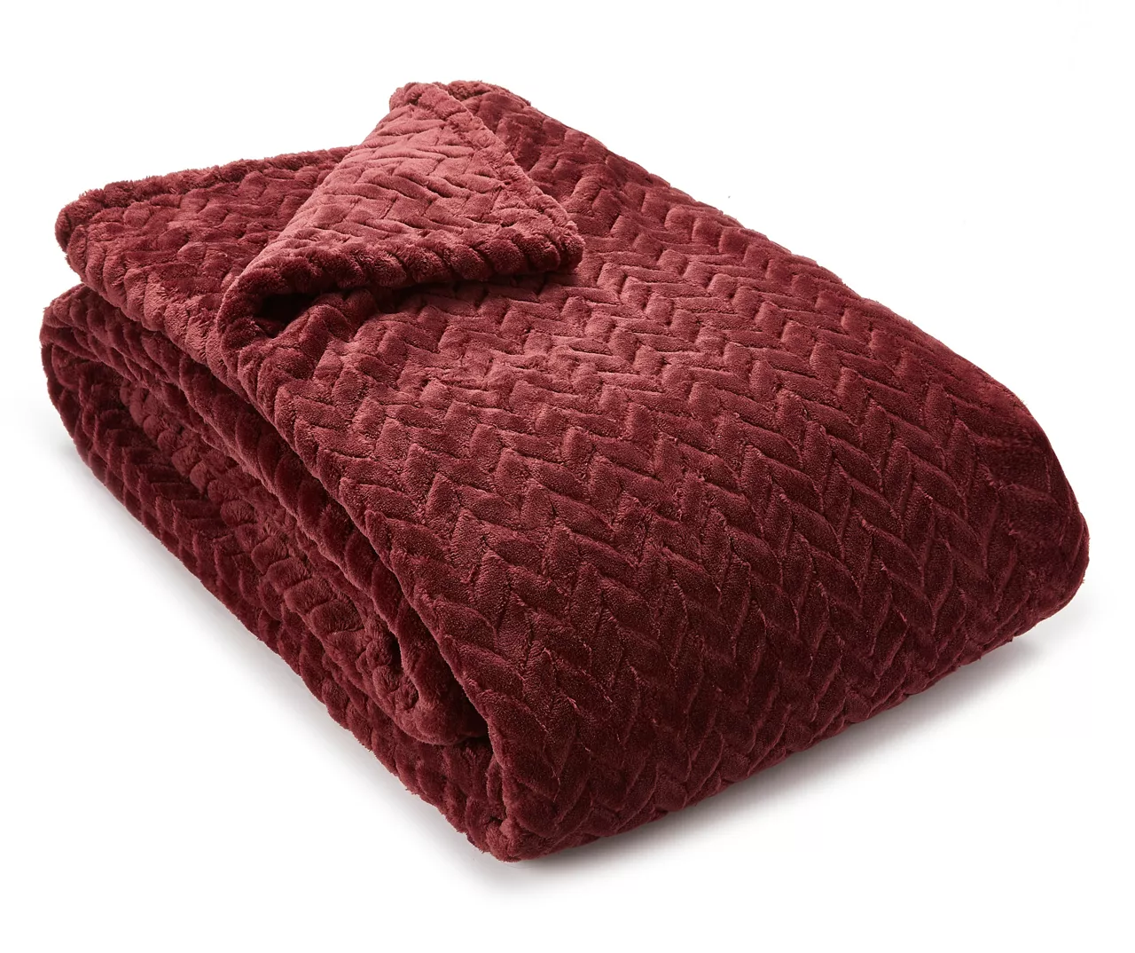 Tawny Port Jacquard Supreme Velvet King Blanket 2 Tawny Port Jacquard Supreme Velvet King Blanket - Image 2