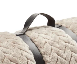 Tan Jacquard Supreme Velvet King Blanket -Home Furnishings Store 810531017 31