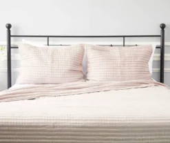 Pebbled 3-Piece Quilt Set 23 Pebbled 3-Piece Quilt Set -Home Furnishings Store 810531512