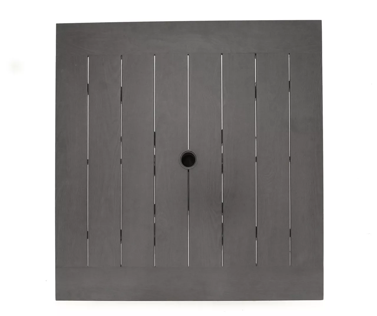 Broyhill Autumn Cove Wood Look Square Steel Patio Dining Table 5 Broyhill Autumn Cove Wood Look Square Steel Patio Dining Table - Image 5