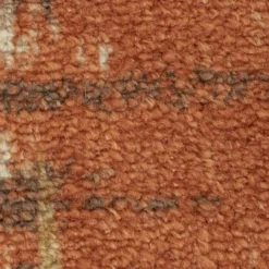 Broyhill Brown & Red Abstract Patchwork Accent Rug -Home Furnishings Store 810557489 6