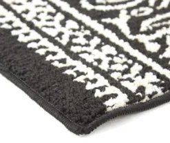 Broyhill Black & White Ornate Fascination Accent Rug -Home Furnishings Store 810557659 1