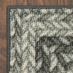 Broyhill Gray Braided Print Accent Rug 28 Broyhill Gray Braided Print Accent Rug -Home Furnishings Store 810557664 4