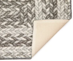 Broyhill Gray Braided Print Accent Rug 24 Broyhill Gray Braided Print Accent Rug -Home Furnishings Store 810557664 810557666 1