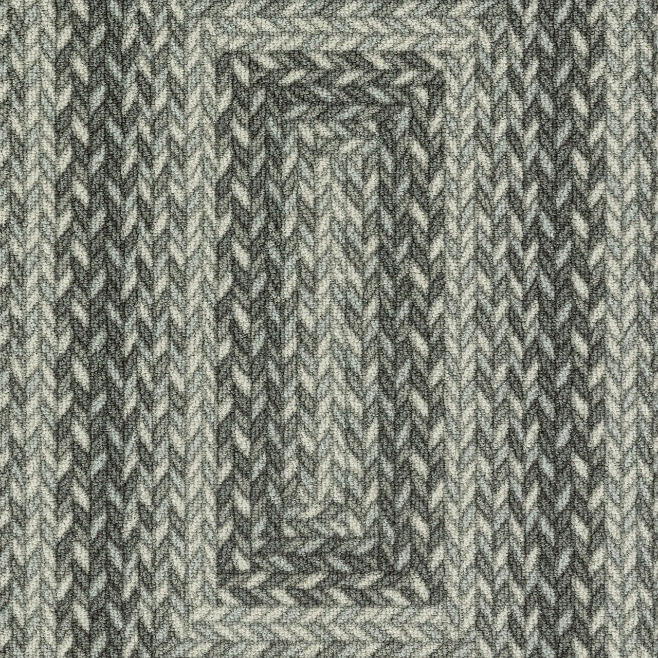 Broyhill Gray Braided Print Accent Rug 19 Broyhill Gray Braided Print Accent Rug - Image 19