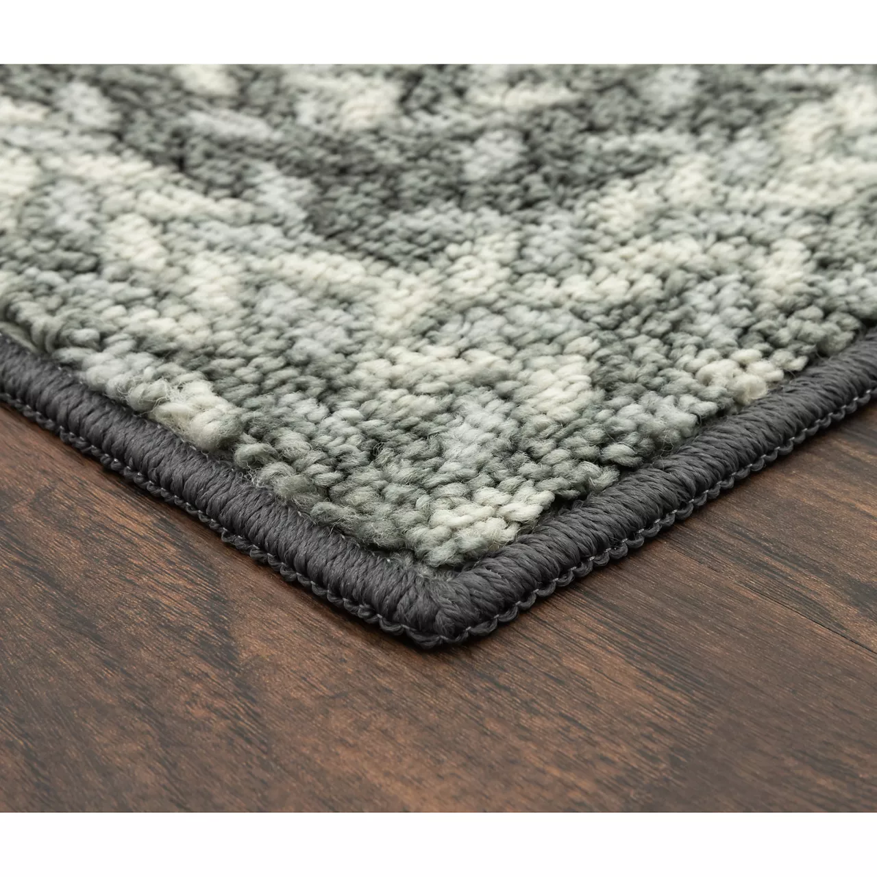 Broyhill Gray Braided Print Accent Rug 14 Broyhill Gray Braided Print Accent Rug - Image 14