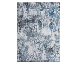 Broyhill Harvey Blue & Gray Abstract Area Rug -Home Furnishings Store 810563284