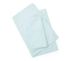 Aqua 300-Thread Count Full 4-Piece Sheet Set