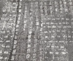 Hollyn Gunmetal Abstract Patchwork Area Rug, (5' X 7') -Home Furnishings Store 810586499 810586495 810586503 5