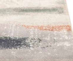 Hadlee Sand, Coral & Green Abstract Area Rug, (6' X 9') 8 Hadlee Sand, Coral & Green Abstract Area Rug, (6' X 9') -Home Furnishings Store 810586500 810586496 810586492 2 1