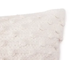 White & Tan Panna Stripe Throw Pillow -Home Furnishings Store 810590726 2 A8