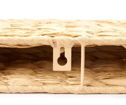 Natural Brown Woven Wall Shelf, 2-Pack -Home Furnishings Store 810602435 A8 5