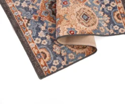 Broyhill Blue & Tan Traditional Floral Accent Rug 12 Broyhill Blue & Tan Traditional Floral Accent Rug -Home Furnishings Store 810602761 A8 1