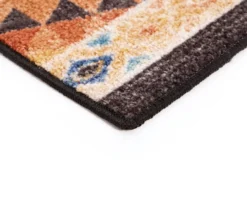 Broyhill Orange & Brown Geometric Accent Rug -Home Furnishings Store 810602766 810602765 A8 2