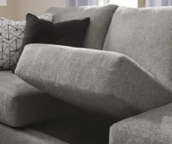 Alexandria Gray Chenille Sofa -Home Furnishings Store 810616679 810616680 B0 2
