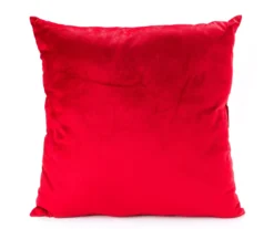 Festive Gathering Red Gift Bow Throw Pillow -Home Furnishings Store 810616886 A8 2